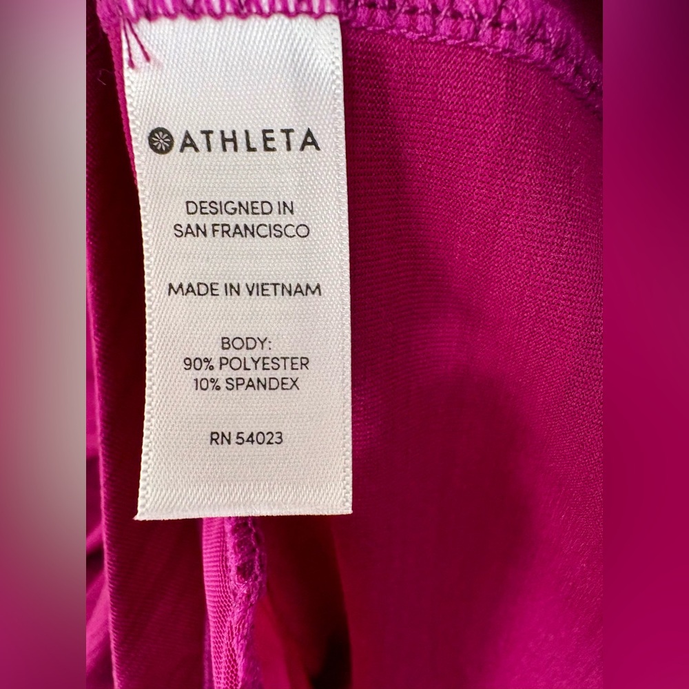 Athleta Women’s Half Zip Pullover Long Sleeve UPF 50+ Size S Sku#94 - Picture 5 of 8
